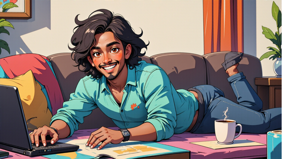 Wenn dein Sofa dein treuester Studienpartner ist