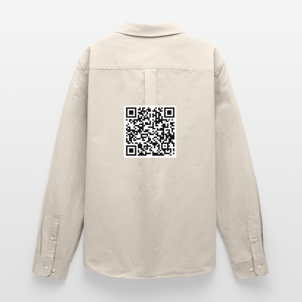 Men's Oxford Shirt by Stanley/Stella - beige