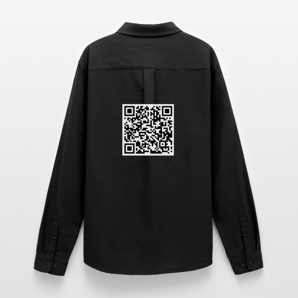 Men's Oxford Shirt by Stanley/Stella mit individuellem Brustlogo - black