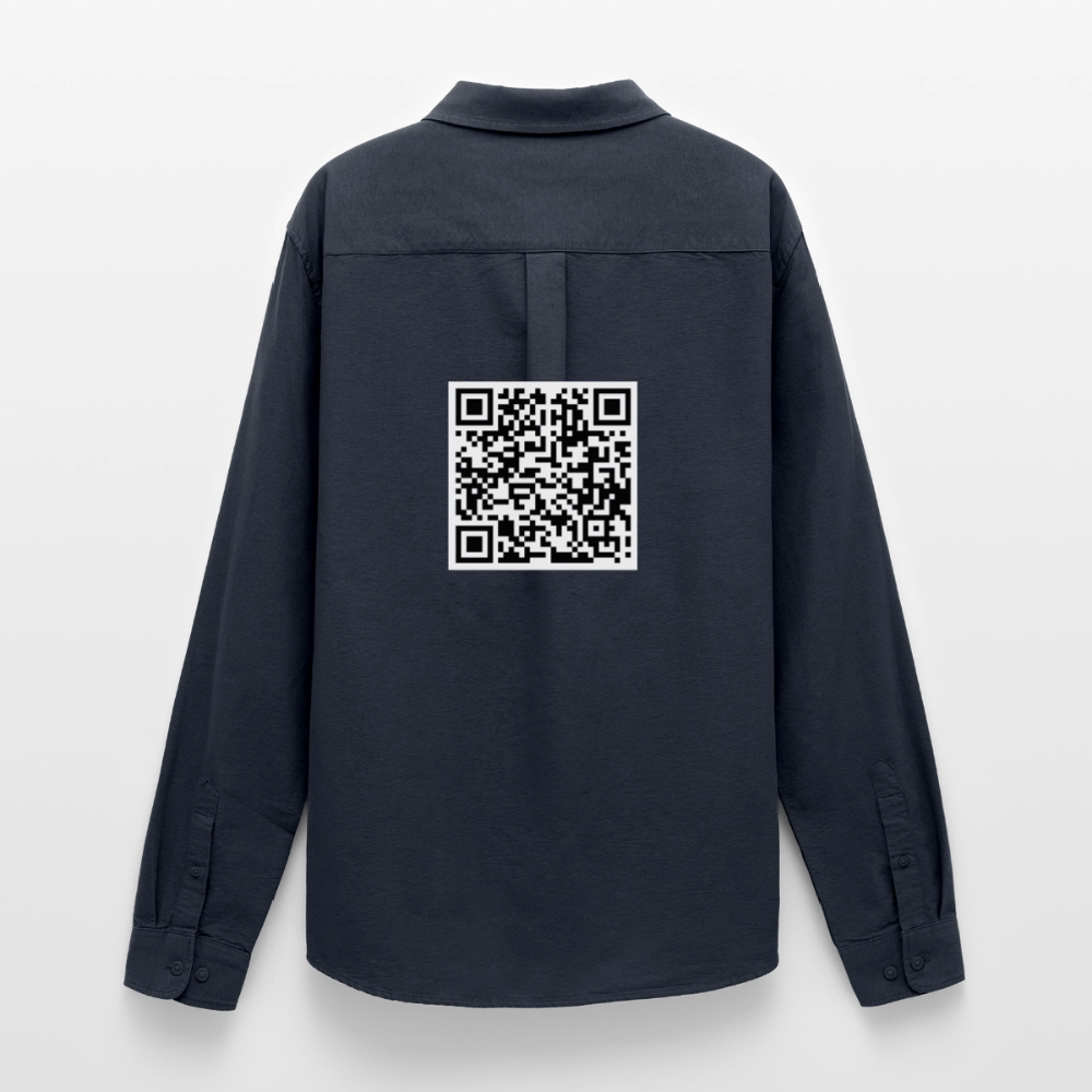 Men's Oxford Shirt by Stanley/Stella mit individuellem Brustlogo - navy