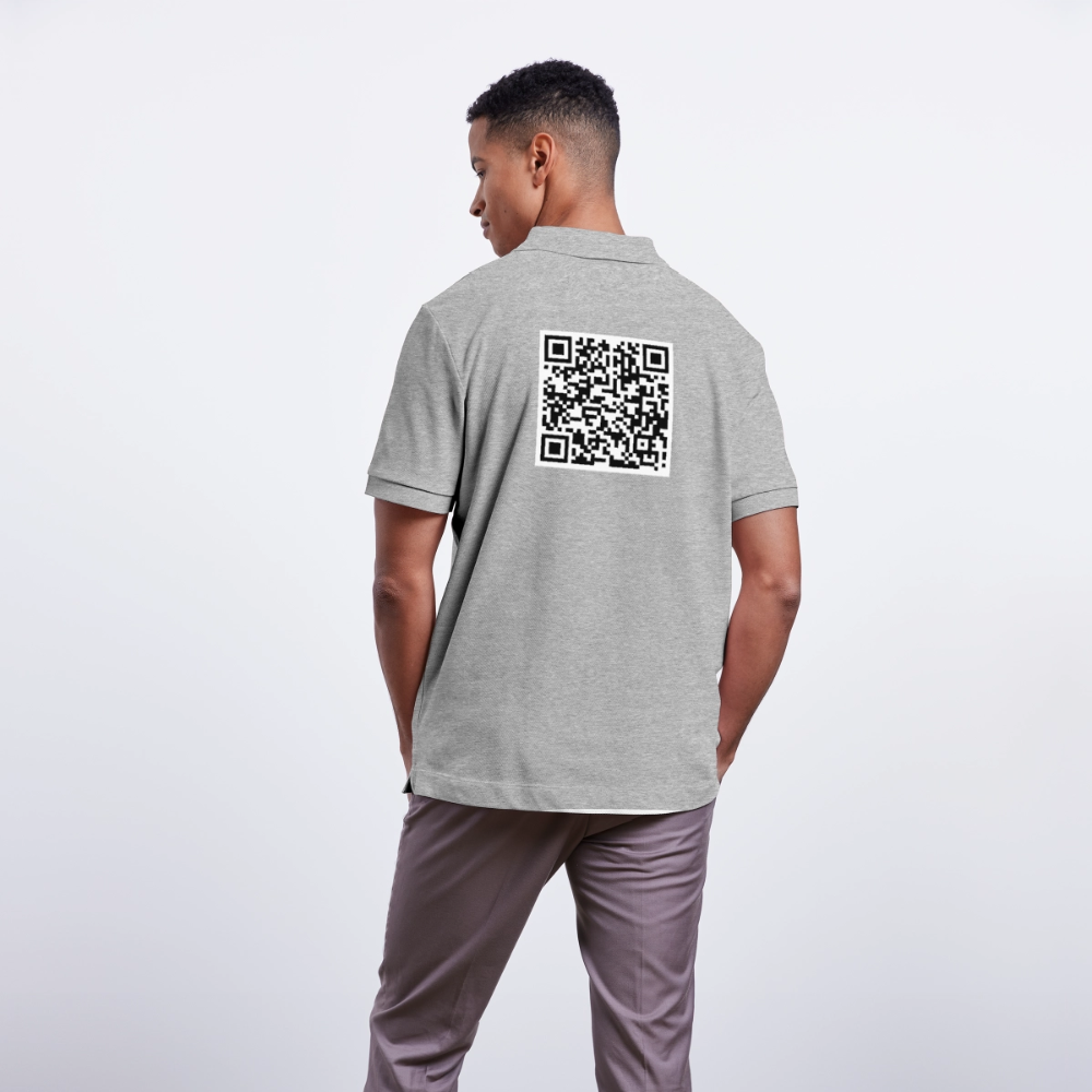 Stanley/Stella Unisex Organic Polo Shirt PREPSTER - heather grey