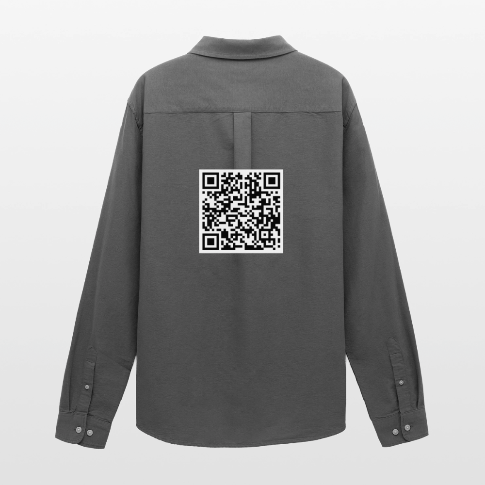 Men's Oxford Shirt by Stanley/Stella - anthracite