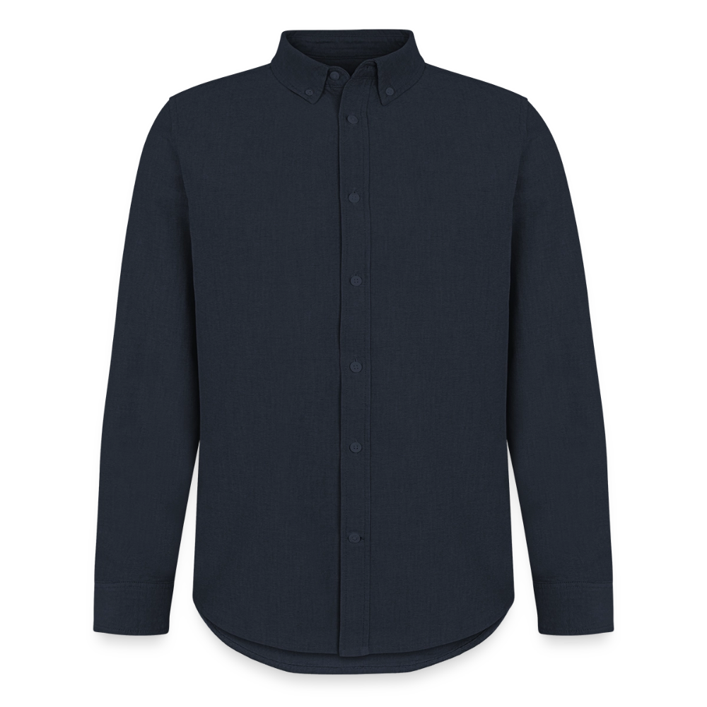 Men's Oxford Shirt by Stanley/Stella mit individuellem Brustlogo - navy