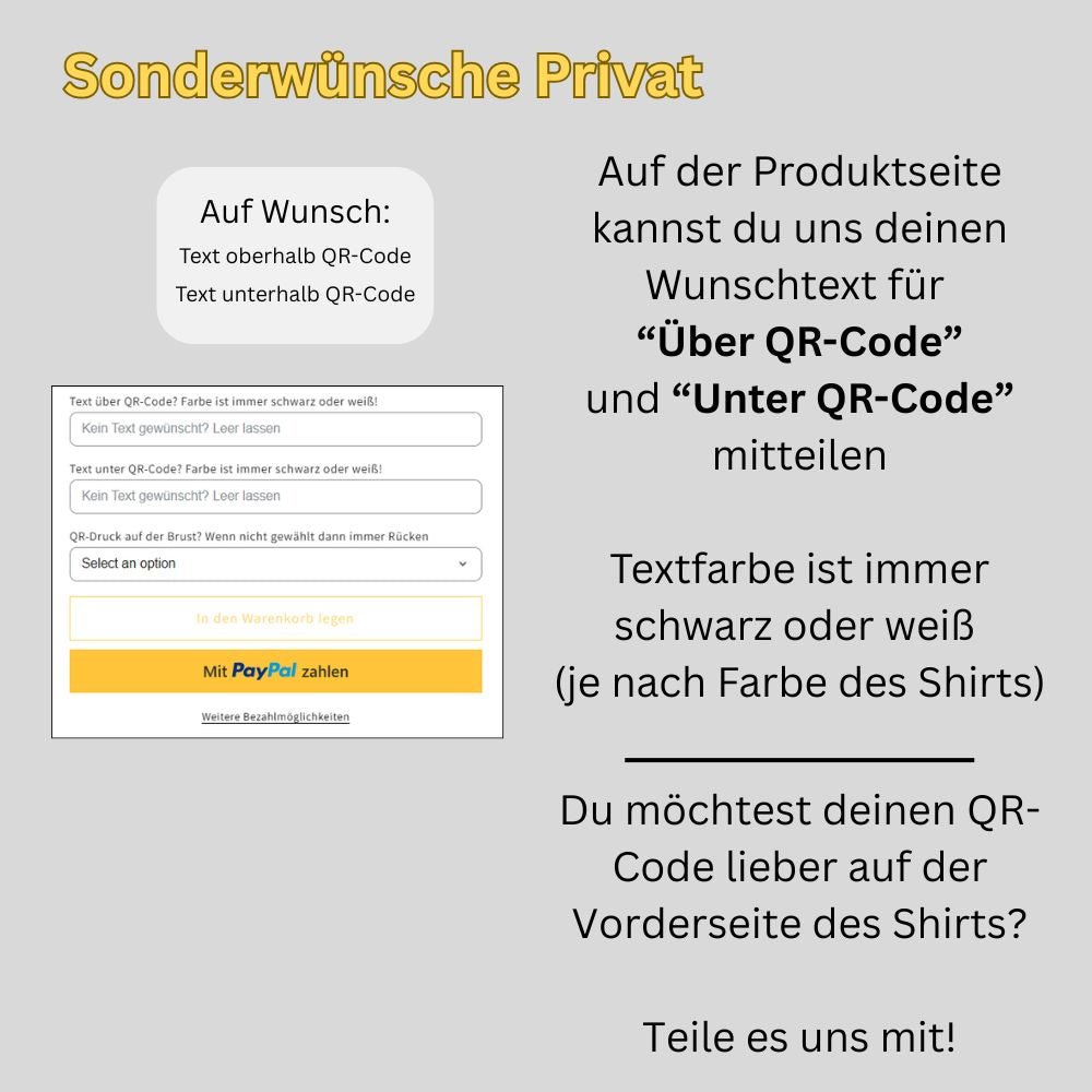 Anweisung für Privatkunden